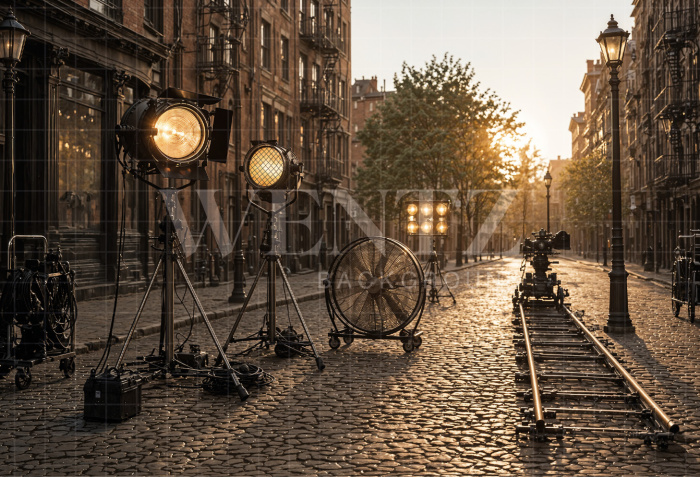 Fundo Fotográfico em Tecido Cinema Dia dos Pais / Backdrop 8342