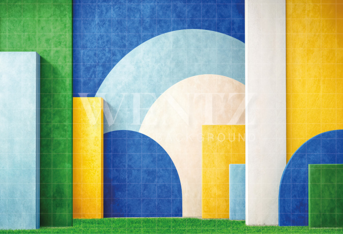 Fundo Fotográfico em Tecido Copa do Mundo de Futebol / Backdrop 8140