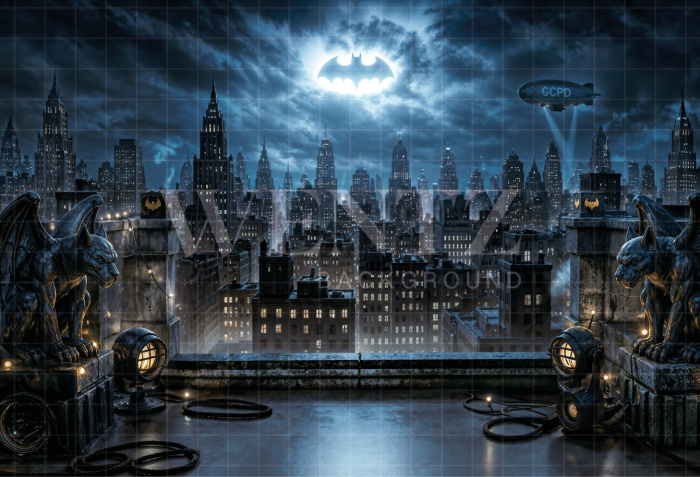 Fundo Fotográfico em Tecido Dia das Crianças Super-Herói / Backdrop 8635