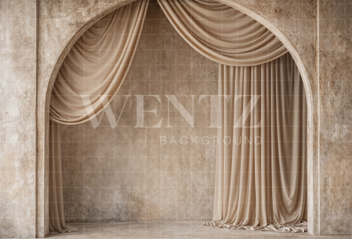 Fundo Fotográfico em Tecido Dia das Mães Arco / Backdrop 8114