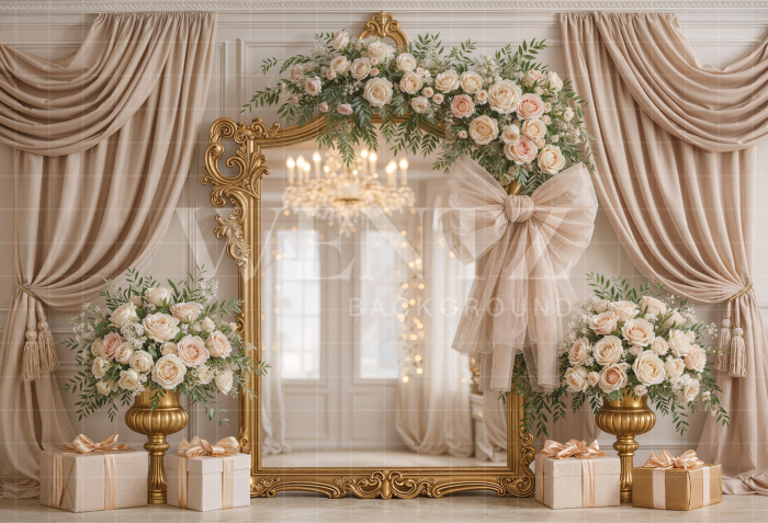 Fundo Fotográfico em Tecido Dia das Mães / Backdrop 8121