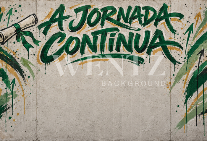 Fundo Fotográfico em Tecido Formatura / Backdrop 8949