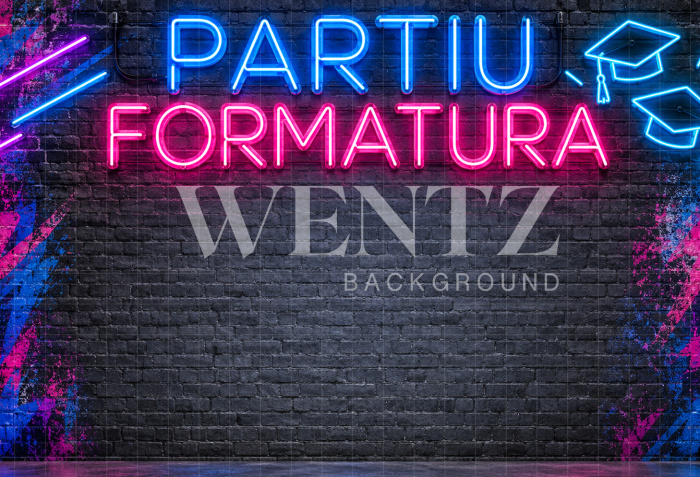 Fundo Fotográfico em Tecido Formatura / Backdrop 8952