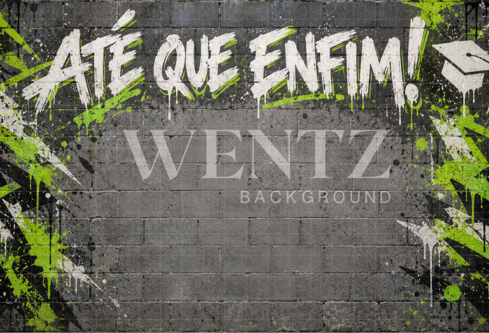 Fundo Fotográfico em Tecido Formatura / Backdrop 8954