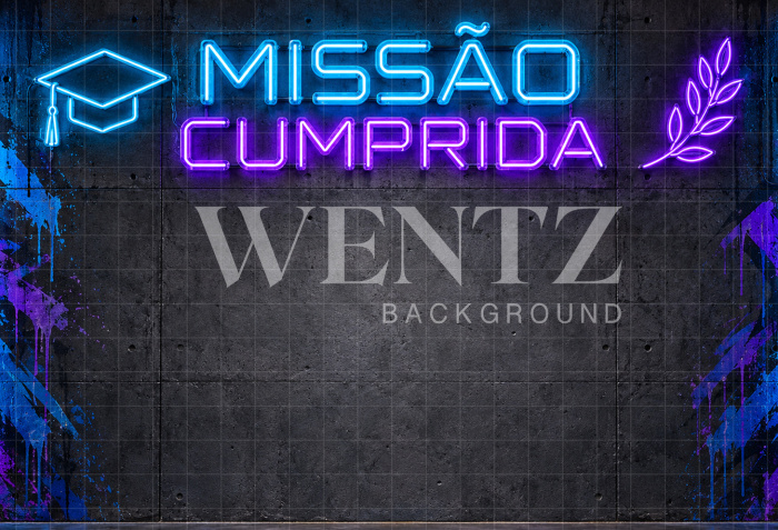 Fundo Fotográfico em Tecido Formatura / Backdrop 8955