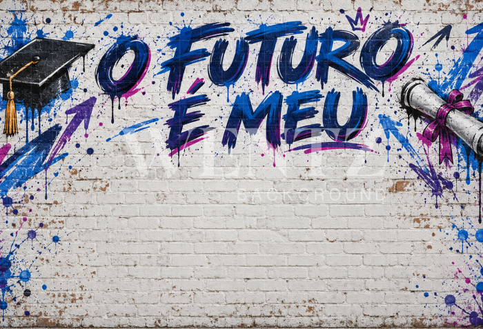 Fundo Fotográfico em Tecido Formatura / Backdrop 8959