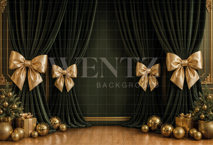 Fundo Fotográfico em Tecido Natal / Backdrop 8457