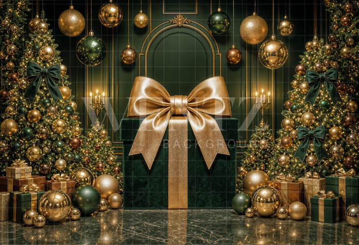 Fundo Fotográfico em Tecido Natal / Backdrop 8460