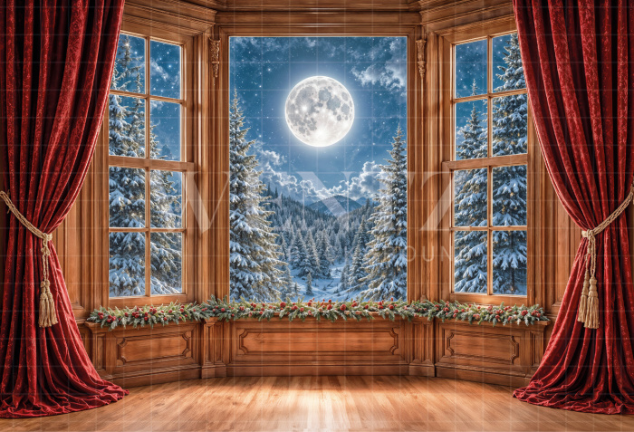 Fundo Fotográfico em Tecido Natal / Backdrop 8522