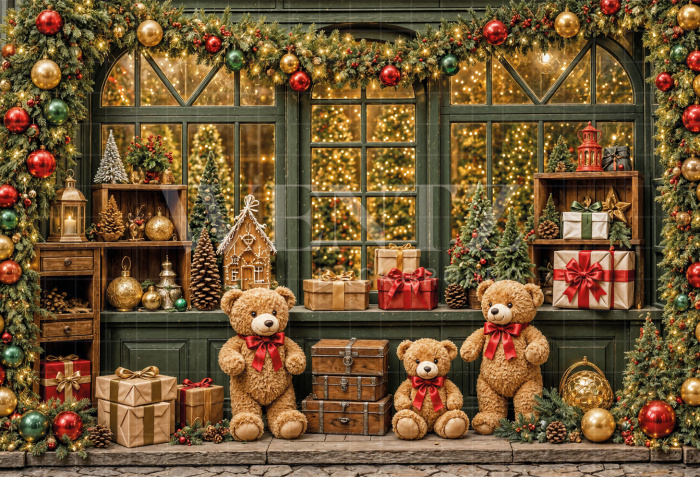 Fundo Fotográfico em Tecido Natal / Backdrop 8564