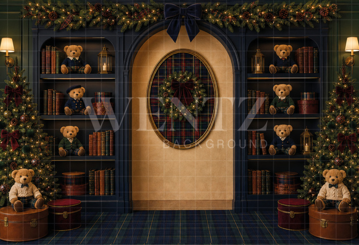 Fundo Fotográfico em Tecido Natal / Backdrop 8849