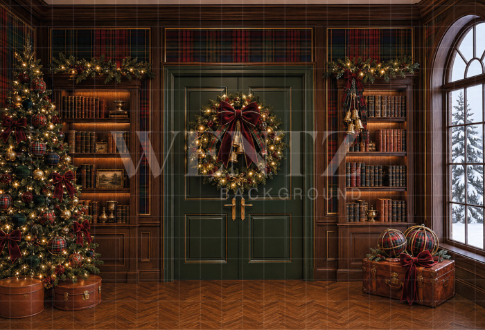 Fundo Fotográfico em Tecido Natal / Backdrop 8851