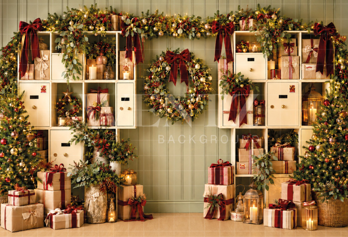 Fundo Fotográfico em Tecido Natal / Backdrop 8876