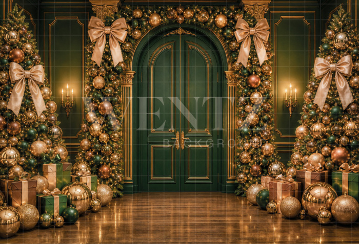Fundo Fotográfico em Tecido Porta de Natal / Backdrop 8468