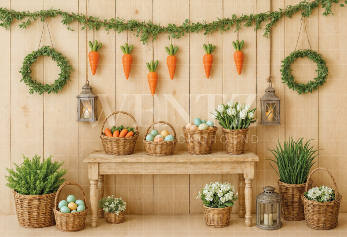Fundo Fotográfico em Tecido Páscoa / Backdrop 8016