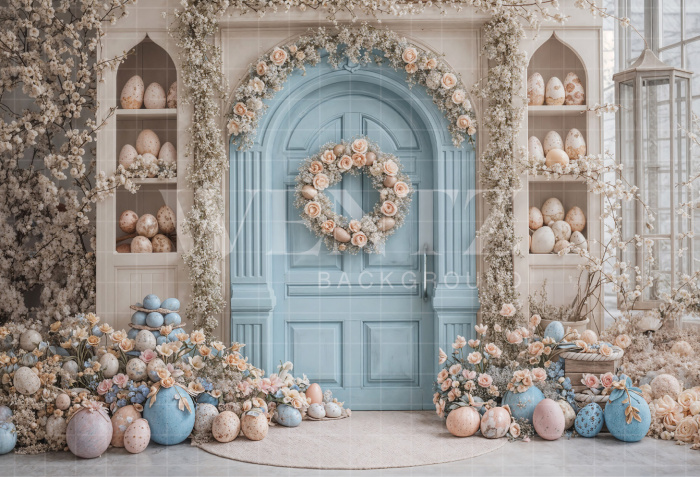 Fundo Fotográfico em Tecido Páscoa / Backdrop 8077