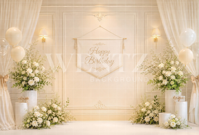 Fundo Fotográfico em Tecido Smash The Cake / Backdrop 8709