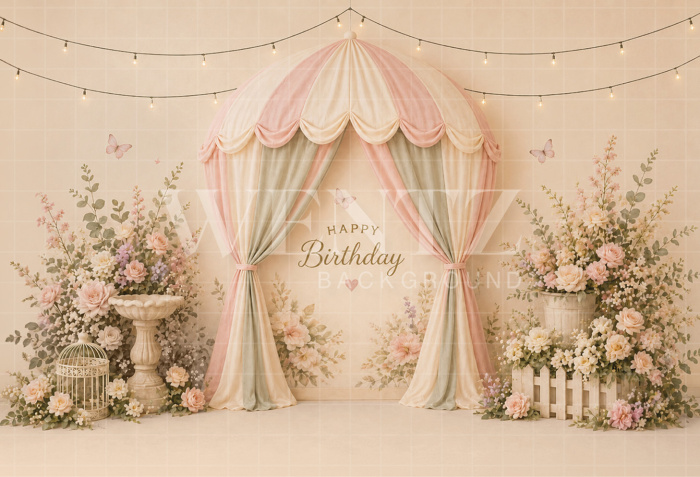 Fundo Fotográfico em Tecido Smash The Cake / Backdrop 8770