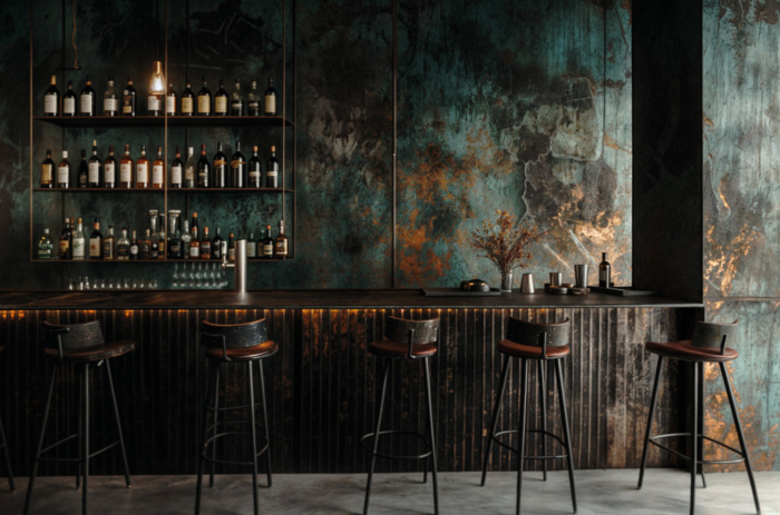 Fundo Fotográfico em Tecido Bar Dia dos Pais / Backdrop 6082