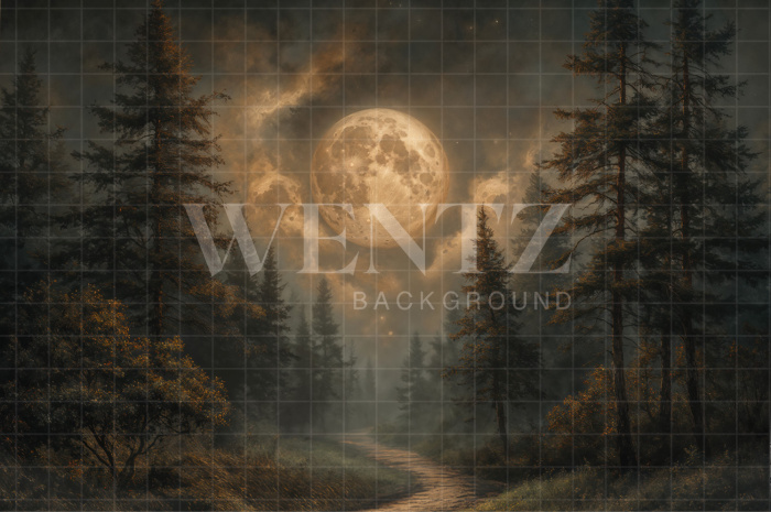 Fundo Fotográfico em Tecido Halloween / Backdrop 7620