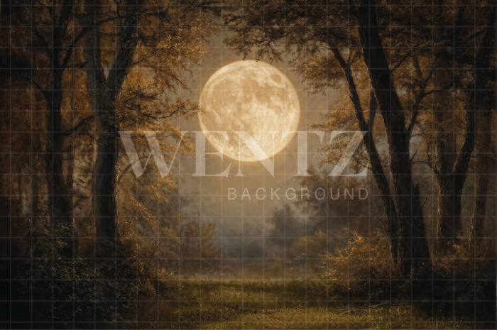 Fundo Fotográfico em Tecido Halloween / Backdrop 7637