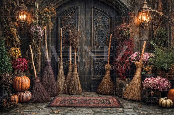 Fundo Fotográfico em Tecido Halloween / Backdrop 7663