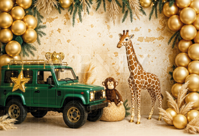 Fundo Fotográfico em Tecido Safári / Backdrop 7182