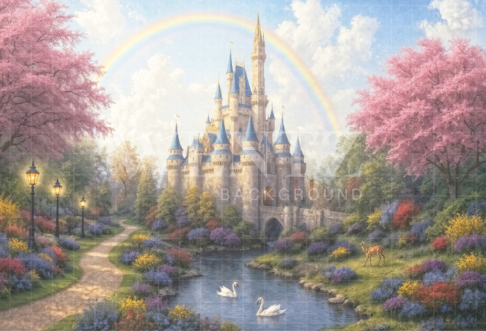 Fundo Fotográfico em Tecido Castelo / Backdrop 7141