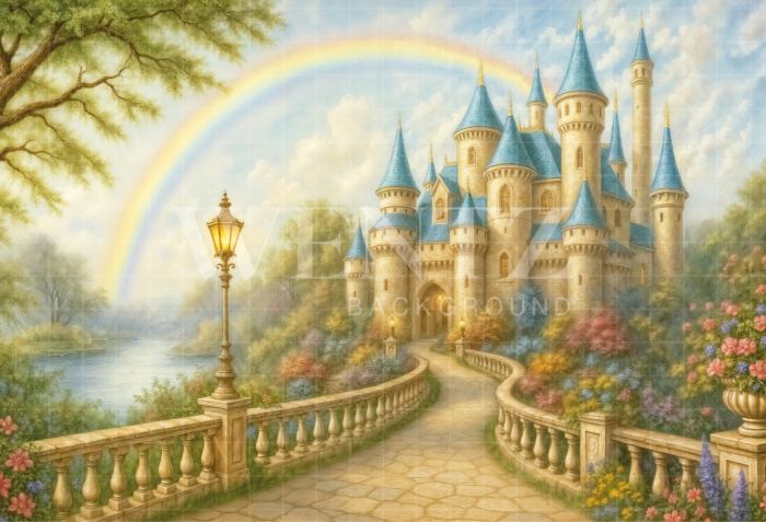 Fundo Fotográfico em Tecido Castelo / Backdrop 7166