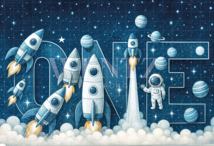 Fundo Fotográfico em Tecido Foguete / Backdrop 7167