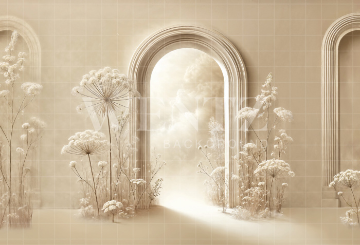 Fundo Fotográfico em Tecido Dia das Mães Arco / Backdrop 6846