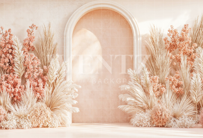 Fundo Fotográfico em Tecido Dia das Mães Arco / Backdrop 6899