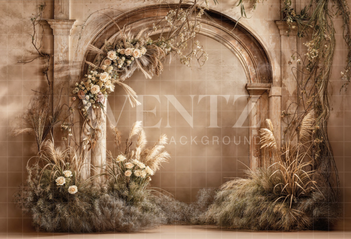 Fundo Fotográfico em Tecido Dia das Mães Arco / Backdrop 6919