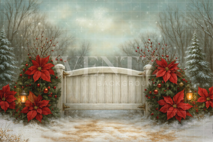 Fundo Fotográfico em Tecido Natal / Backdrop 7403