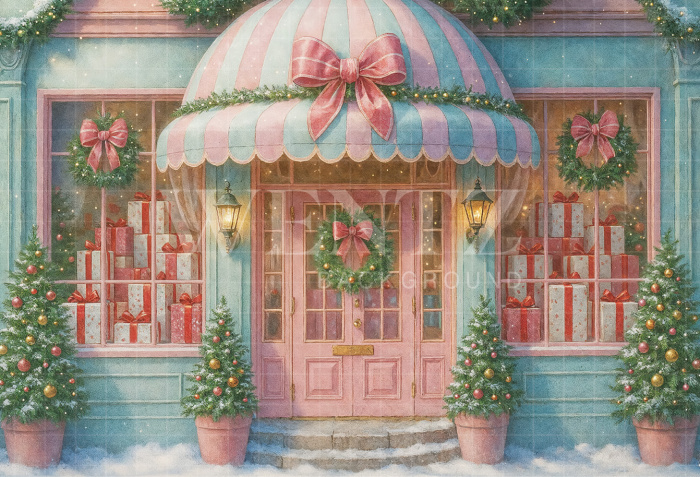 Fundo Fotográfico em Tecido Natal / Backdrop 7375