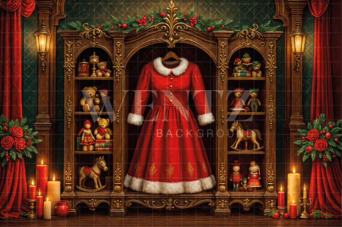 Fundo Fotográfico em Tecido Natal / Backdrop 7573