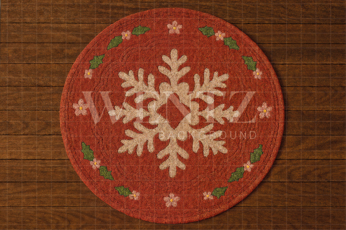 Fundo Fotográfico em Tecido Chão com Tapete / Backdrop 7607