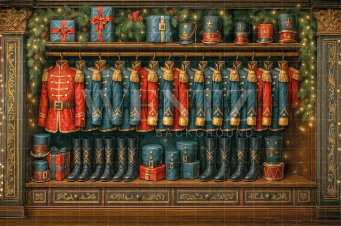 Fundo Fotográfico em Tecido Natal / Backdrop 7659