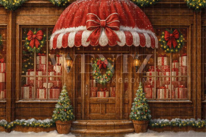 Fundo Fotográfico em Tecido Natal / Backdrop 7401