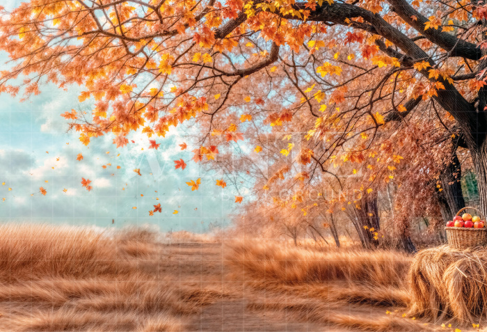 Fundo Fotográfico em Tecido Outono / Backdrop 6935