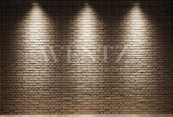 Fundo Fotográfico em Tecido Parede com Tijolos Dia dos Pais / Backdrop 7263