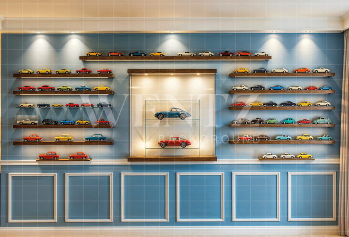 Fundo Fotográfico em Tecido Coleção de Carros Dia dos Pais / Backdrop 7265