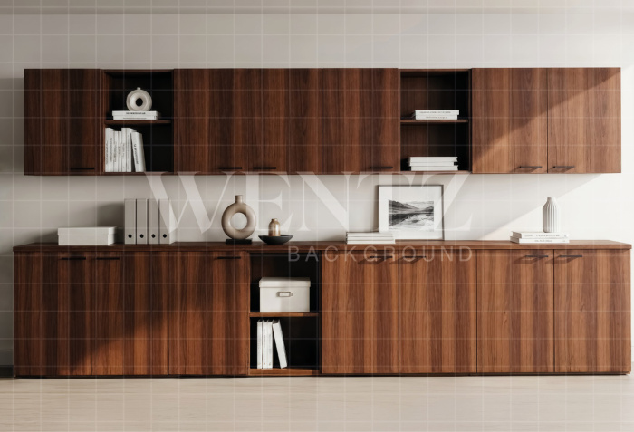 Fundo Fotográfico em Tecido Escritório Dia dos Pais / Backdrop 7289