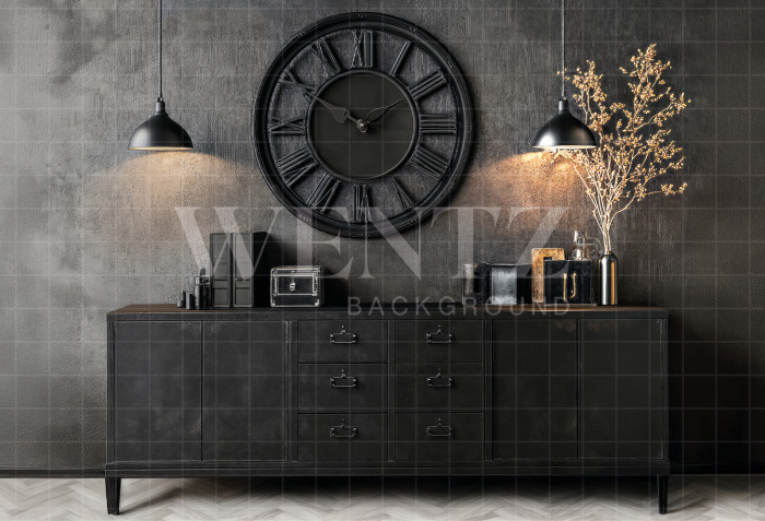 Fundo Fotográfico em Tecido Sala Dia dos Pais / Backdrop 7311