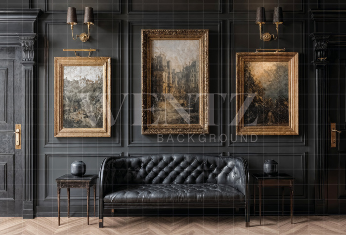 Fundo Fotográfico em Tecido Sala Dia dos Pais / Backdrop 7325