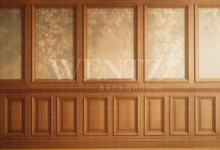 Fundo Fotográfico em Tecido Boiserie Dia dos Pais / Backdrop 7120