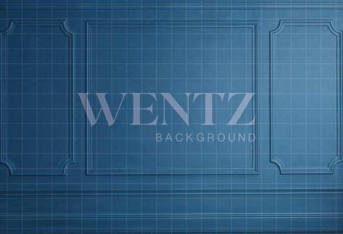 Fundo Fotográfico em Tecido Boiserie Dia dos Pais / Backdrop 7123