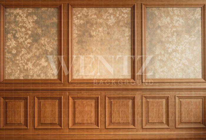 Fundo Fotográfico em Tecido Boiserie Dia dos Pais / Backdrop 7125