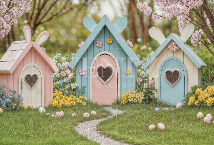 Fundo Fotográfico em Tecido Páscoa / Backdrop 7978