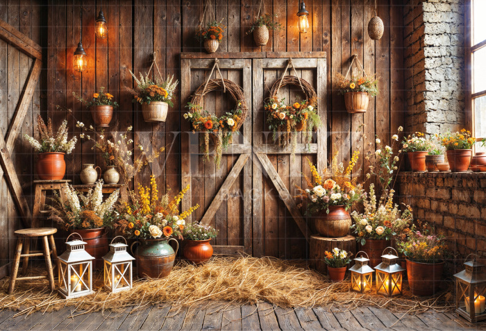 Fundo Fotográfico em Tecido Páscoa / Backdrop 6666